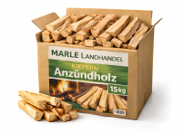 Kiefer Anzündholz 15 kg – trocken &...